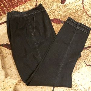 D & Company pull on jeans euc size L